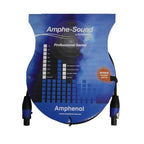 Amphenol 10M Speakon speaker cable with 2-core SpeakOn connectors, designed for professional PA audio setups.