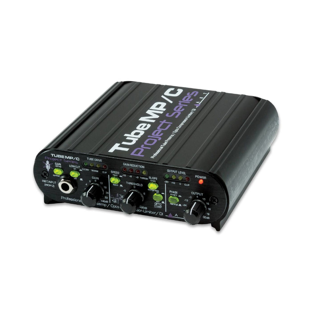 ART TUBE MP Professional Tube Microphone Preamplifier and Opto Compressor-Limiter - DI