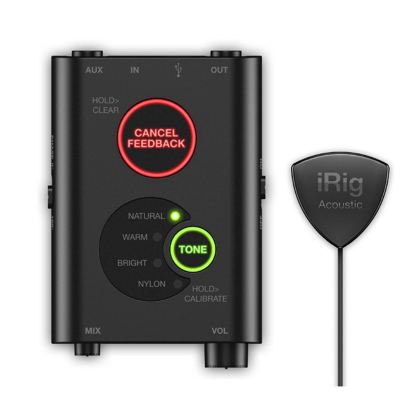 IK Multimedia iRig Acoustic Stage Advanced Digital Mic System for Acoustic Guitar