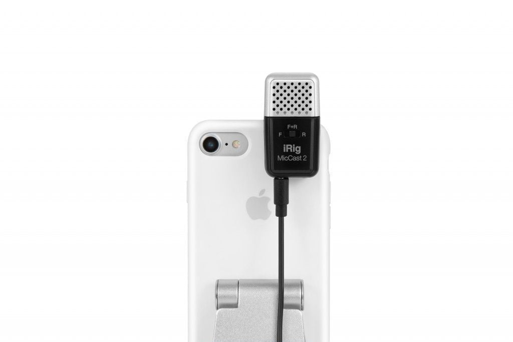 IK Multimedia iRig Mic Cast 2 Pocket-Sized Microphone for iPhone & iPad