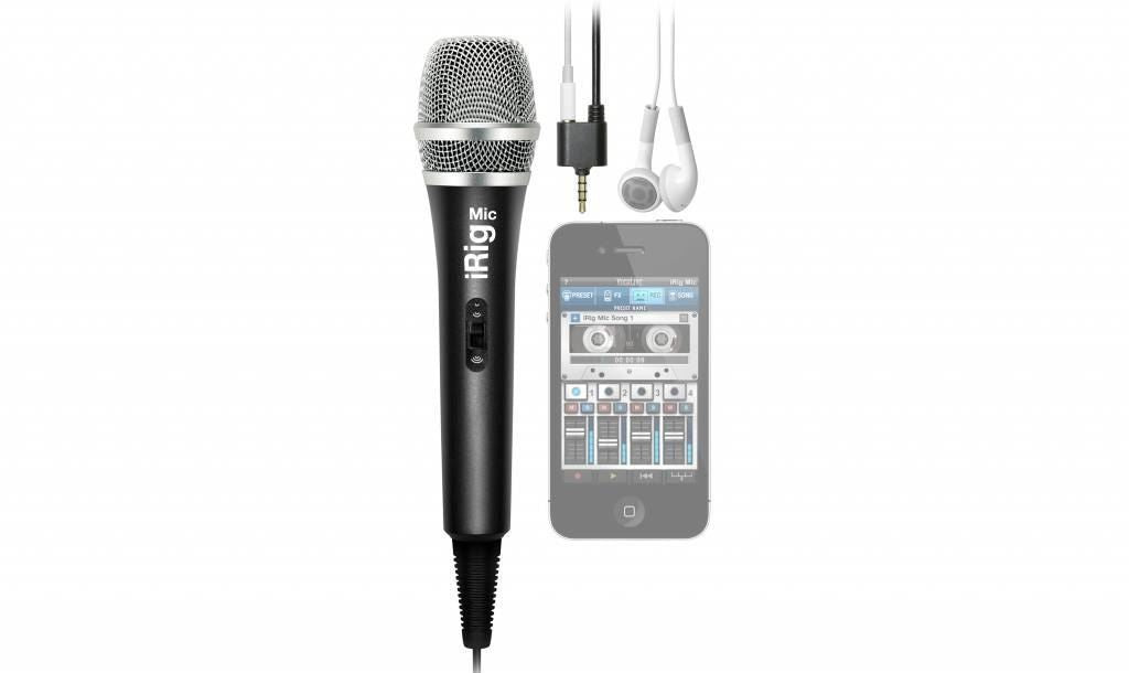 IK Multimedia iRig MIC Handheld microphone for iPhone, iPod touch & iPad