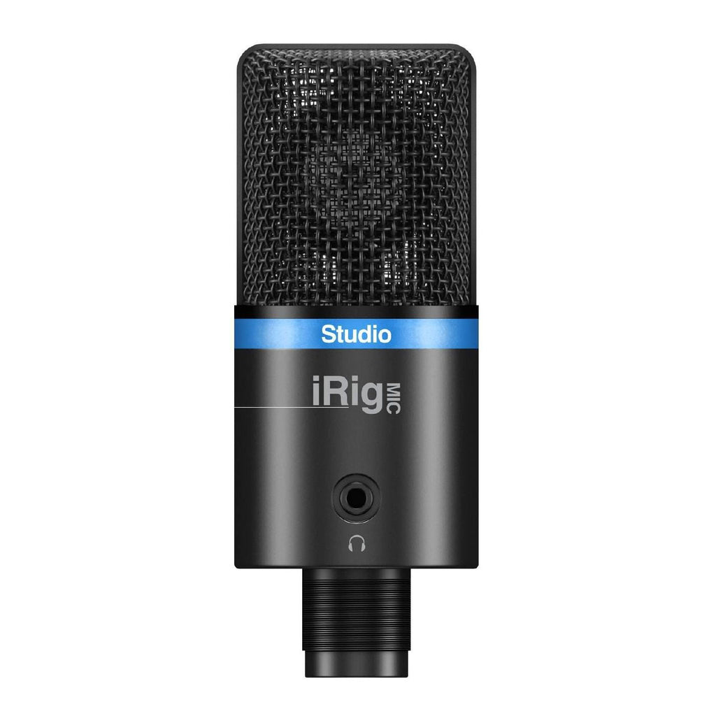 IK Multimedia iRig Mic Studio iOS/USB Condenser Mic - Black