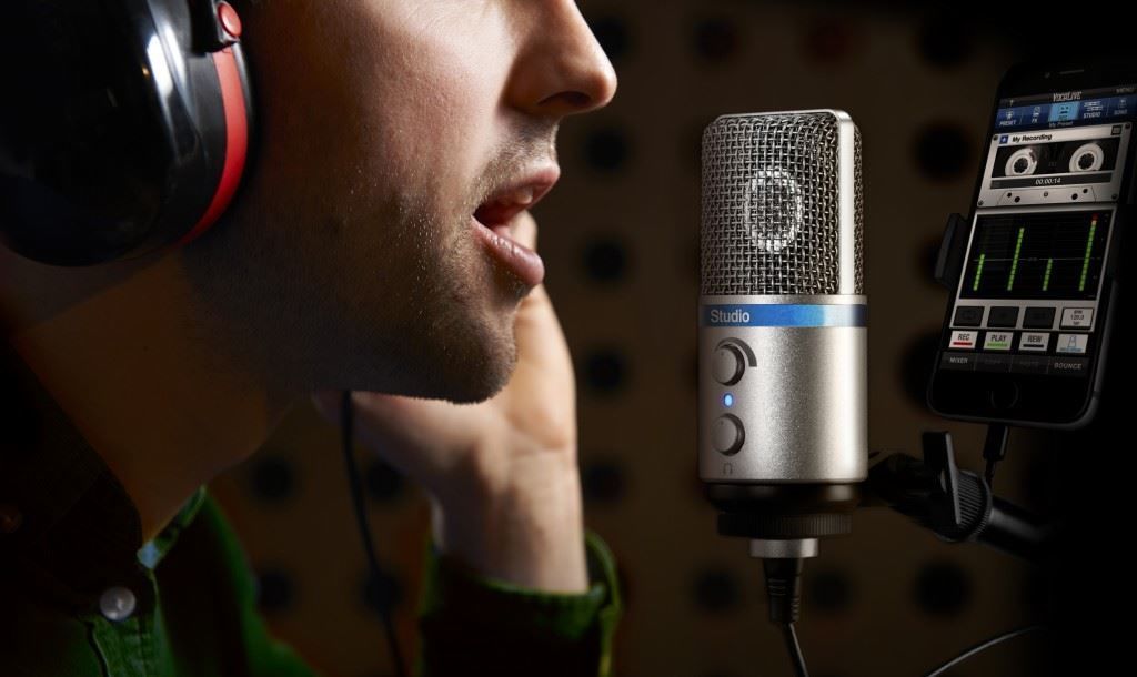 IK Multimedia iRig Mic Studio iOS/USB Condenser Mic - Silver