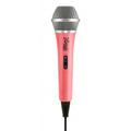 IK Multimedia iRig Mic Voice Handheld Analogue Microphone in Pink