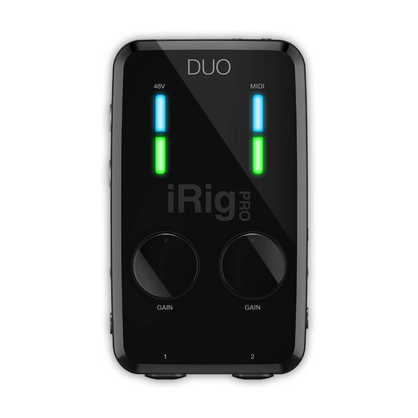 IK Multimedia iRig PRO Duo IO - Highly Portable Universal 2-Channel Mobile Audio/MIDI Interface