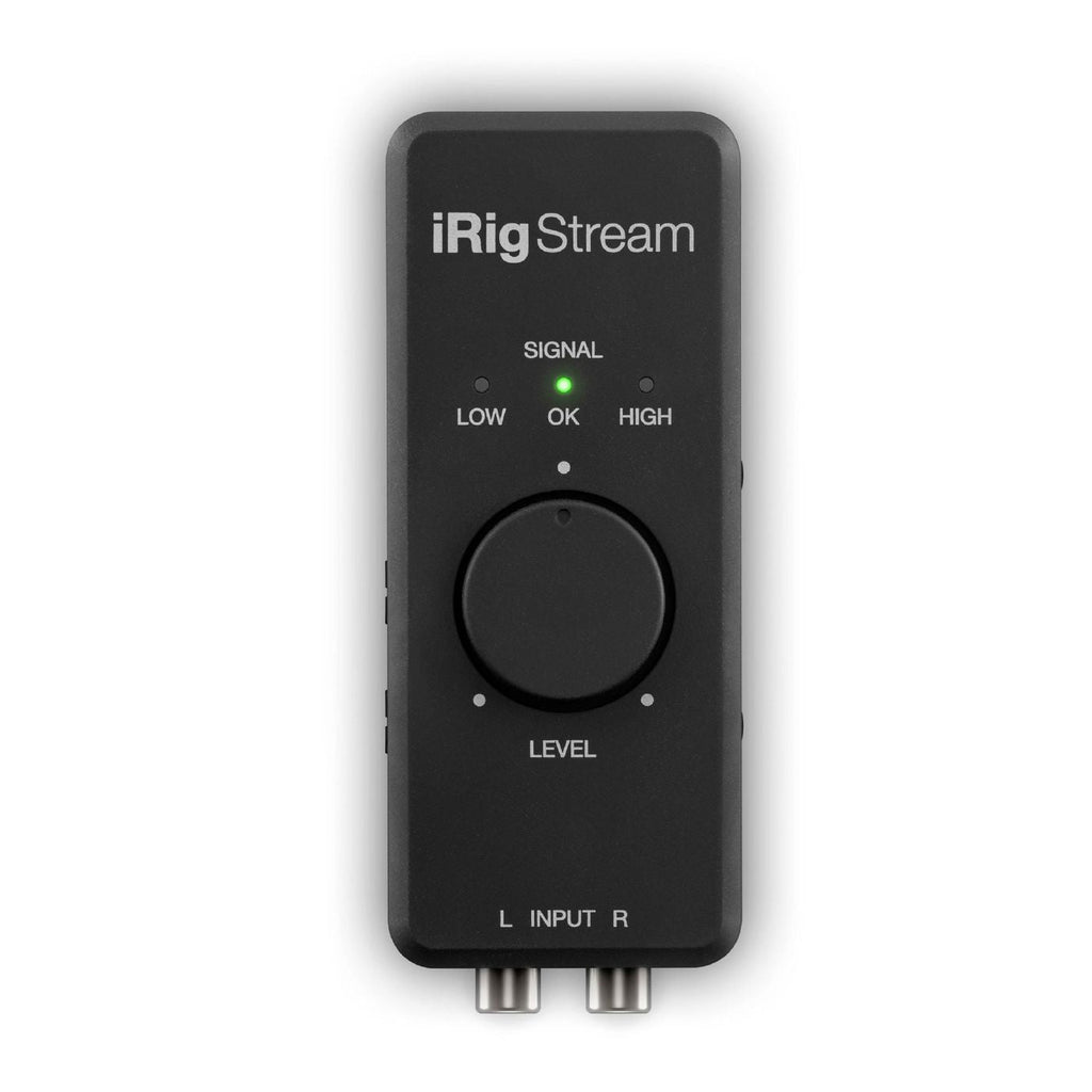 IK Multimedia iRig Stream USB Audio Interface for iOS, Android, Mac, and PC