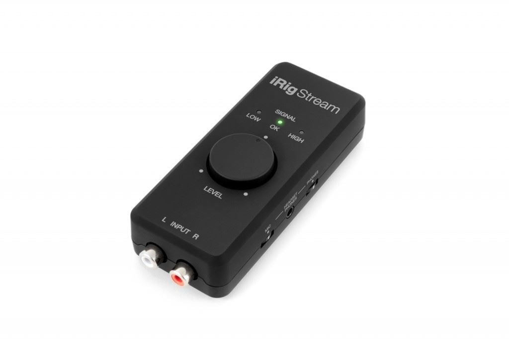 IK Multimedia iRig Stream USB Audio Interface for iOS, Android, Mac, and PC