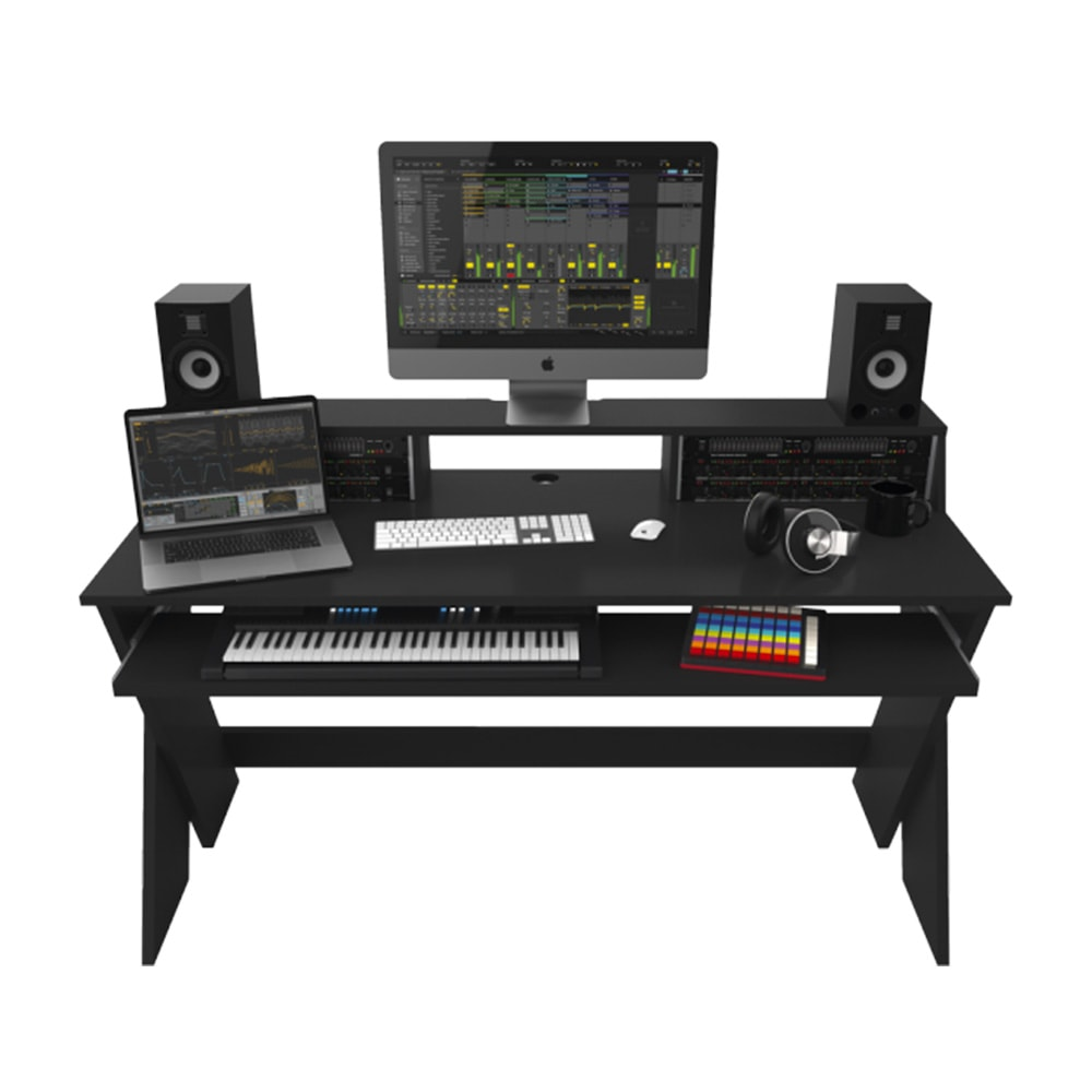Glorious Sound Desk Pro Black Studio Workstation