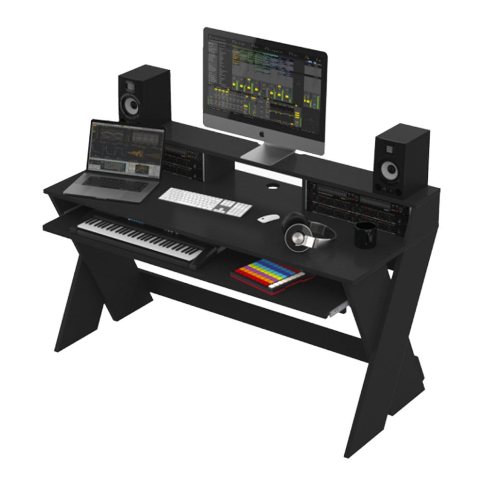 Glorious Sound Desk Pro Black Studio Workstation