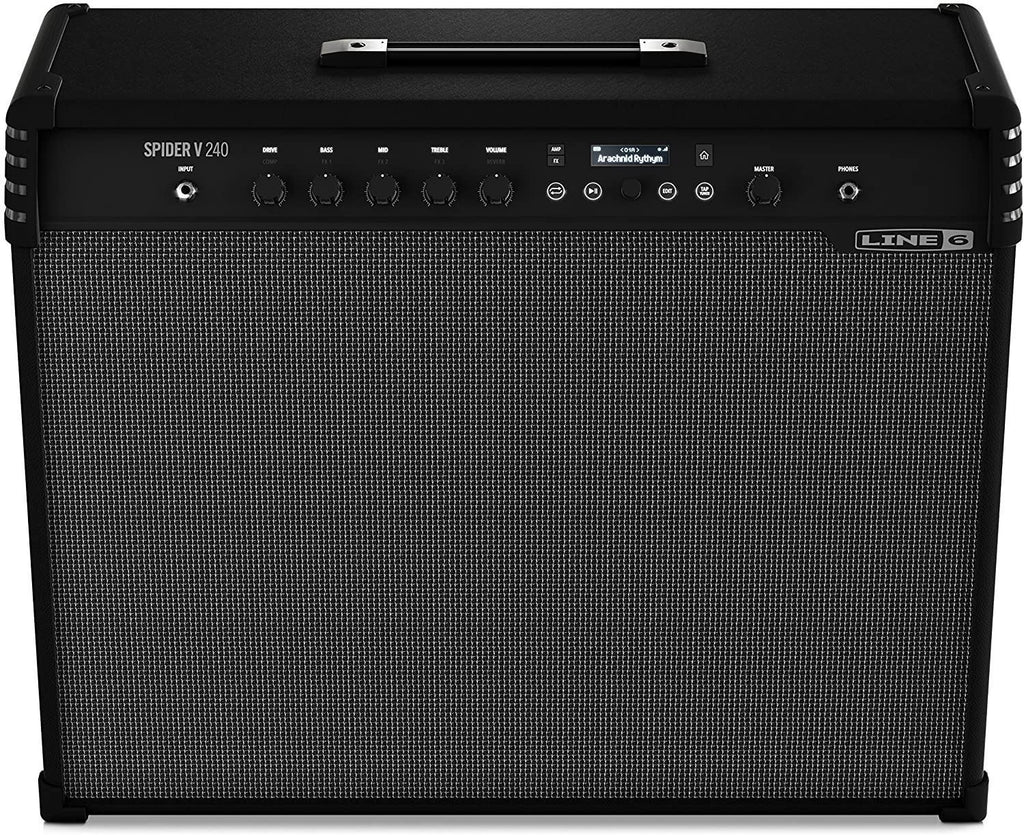Line 6 Spider V240 MkII Guitar Amplifier Combo with 2 x 12 inch Speakers (240w)