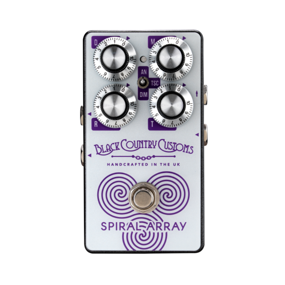 Laney Black Country Customs Spiral Array Chorus Guitar Effects Pedal