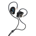 Stagg In Ear Monitor Dual Driver Set with Case in Black