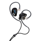 Stagg In Ear Monitor Dual Driver Set with Case in Black