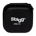 Stagg In Ear Monitor Dual Driver Set with Case in Black