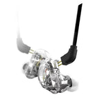 Stagg In Ear Monitor Dual Driver Set with Case in Clear