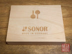 Sonor SQ2 Rosewood Gloss 22-inch 3 Piece Shell Pack Drum Kit