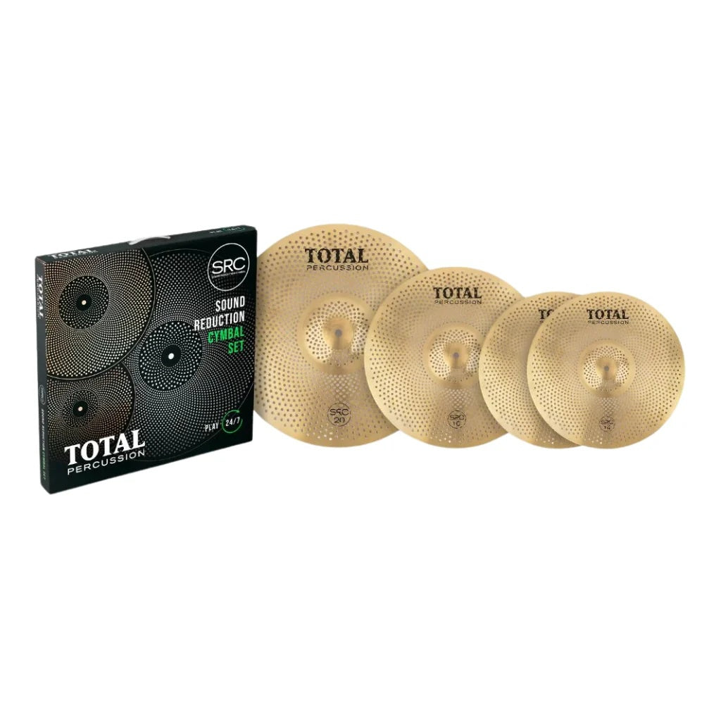 Total Percussion Sound Reduction Cymbals Box Set - Matte Gold
