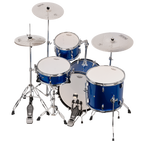 Total Percussion SRC13 13-inch sound reduction cymbal, single cymbal with a muted finish and detailed grooves for quieter percussion.