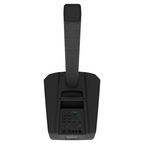 Mackie SRM-Flex portable column PA speaker system with adjustable height and multiple speaker modules, designed for versatile sound.