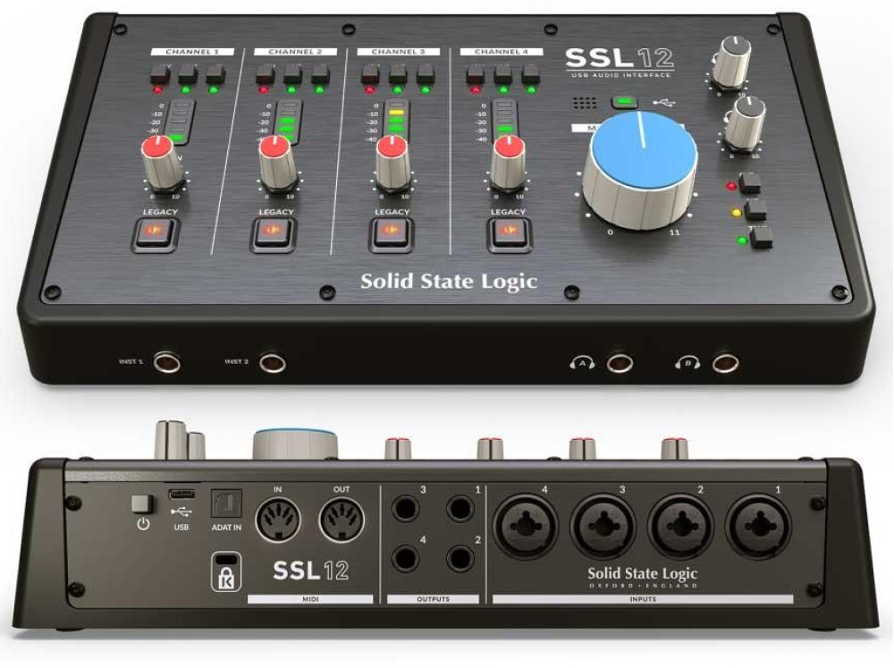 Solid State Logic SSL 12 12x8 USB Audio Interface