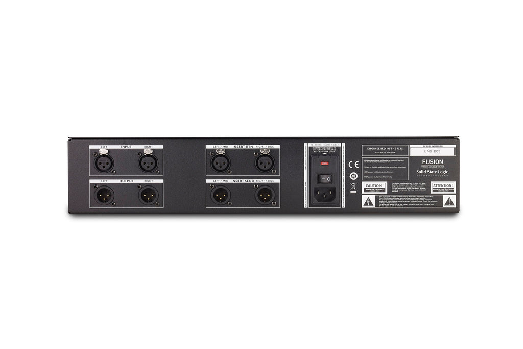 Solid State Logic SSL Fusion All Analogue 2U Outboard Processor