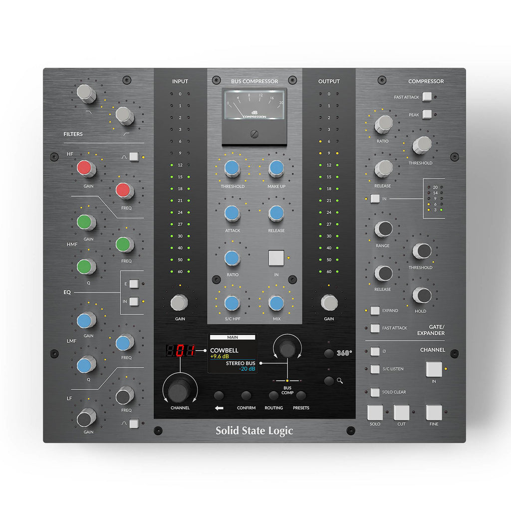 Solid State Logic SSL UC1 Plug-In Controller Including SSL Native Channel Strip 2 & Bus Comp 2 Plugins