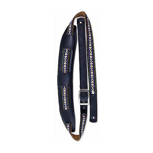 Souldier USA Guitar Strap 1in - Saddle Laredo Midnight Saddle