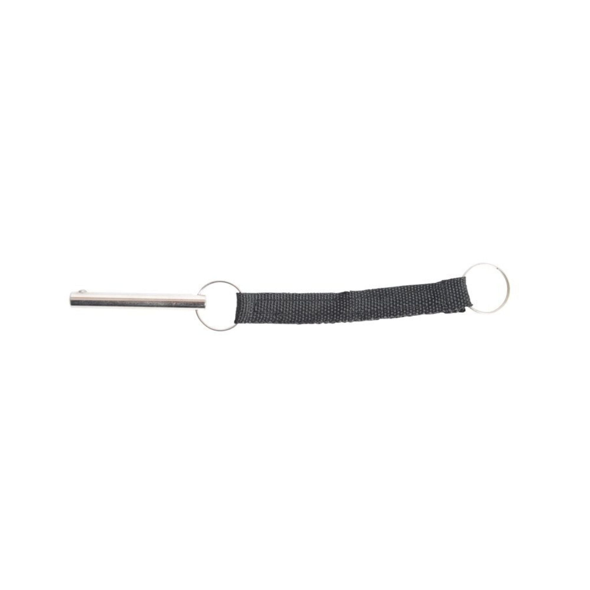 Xtreme Extreme Locking Pin with Strap, a safety pin for PA speakers, featuring a sturdy design for secure speaker attachment.