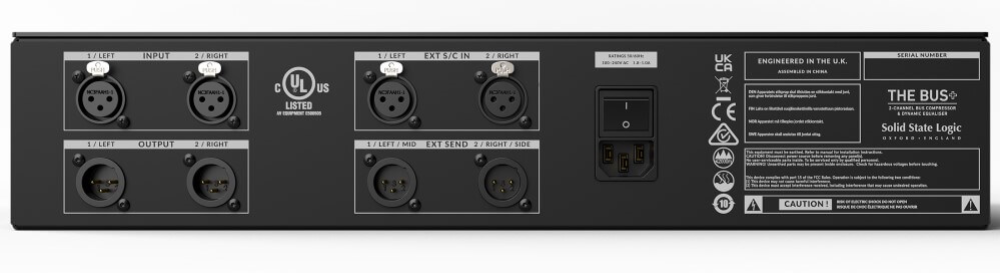 Solid State Logic SSL The Bus+ Compressor