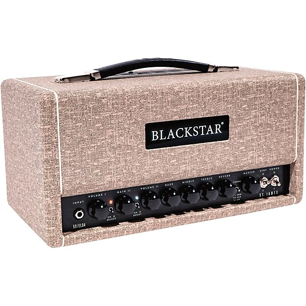 Blackstar St James 50 EL34H Guitar Amp Head (50w) - Fawn