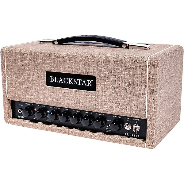 Blackstar St James 50 EL34H Guitar Amp Head (50w) - Fawn