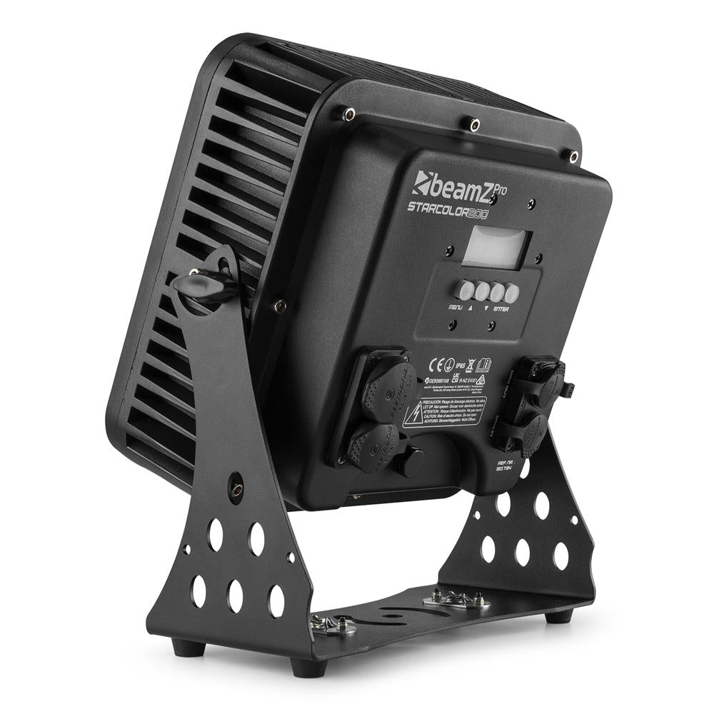 Beamz PRO StarColor200 24x 10W RGBW IP65 LED Wash Light