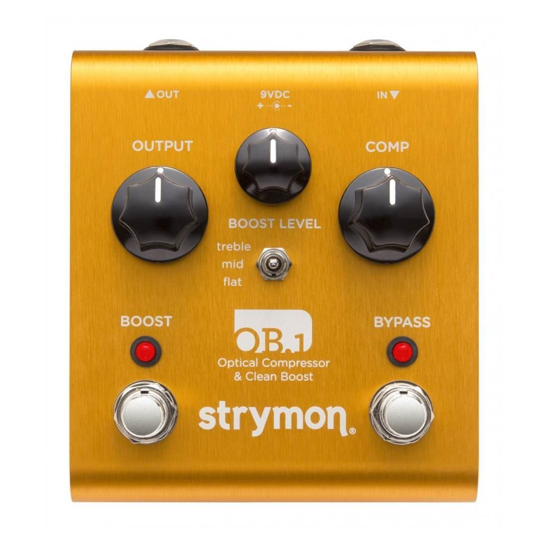 Strymon OB.1 Optical Compressor and Clean Boost Guitar Effects Pedal