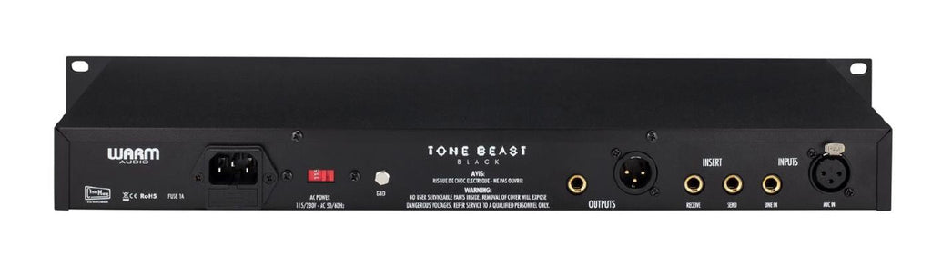 Warm Audio TB12 Tone Beast Tone Shaping Microphone Preamp (Limited Edition Black)
