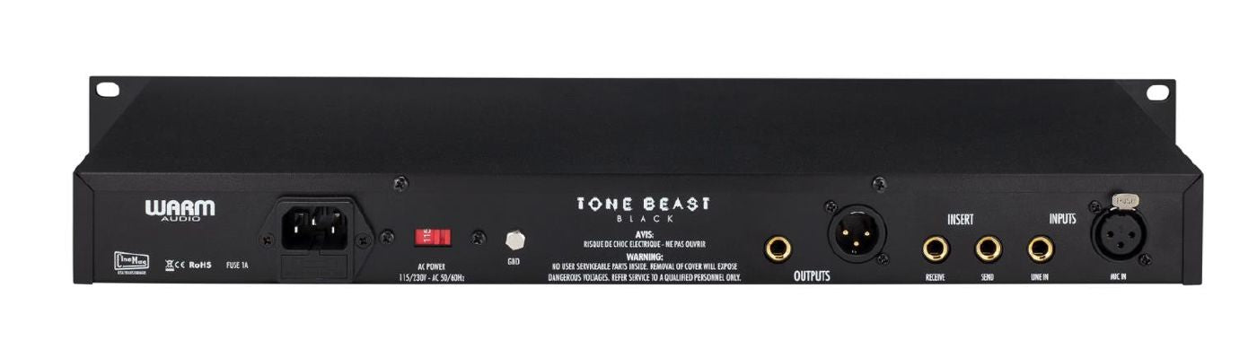 Warm Audio TB12 Tone Beast Tone Shaping Microphone Preamp (Limited Edition Black)