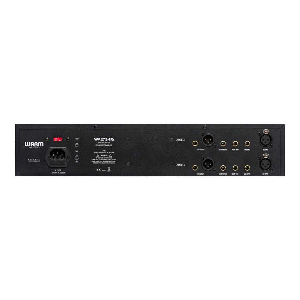 Warm Audio WA273-EQ 2 Channel British Microphone Preamp with EQ (WA273EQ)