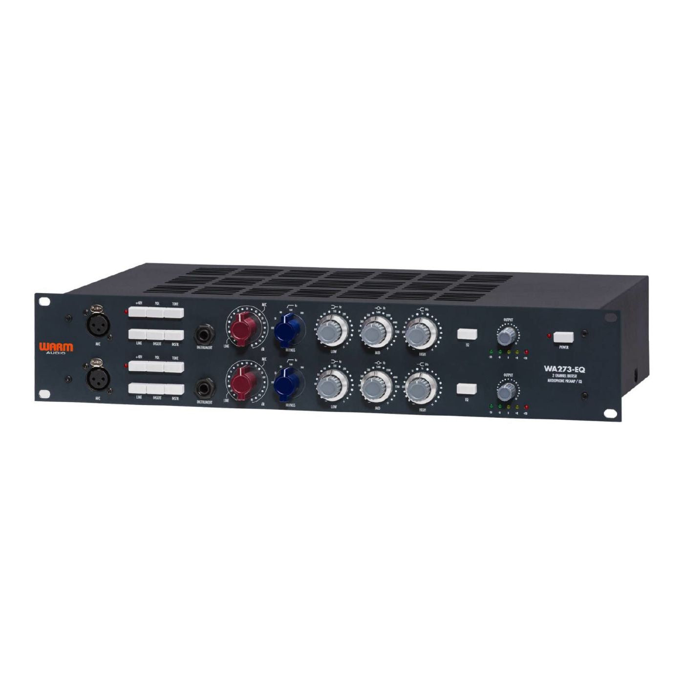 Warm Audio WA273-EQ 2 Channel British Microphone Preamp with EQ (WA273EQ)