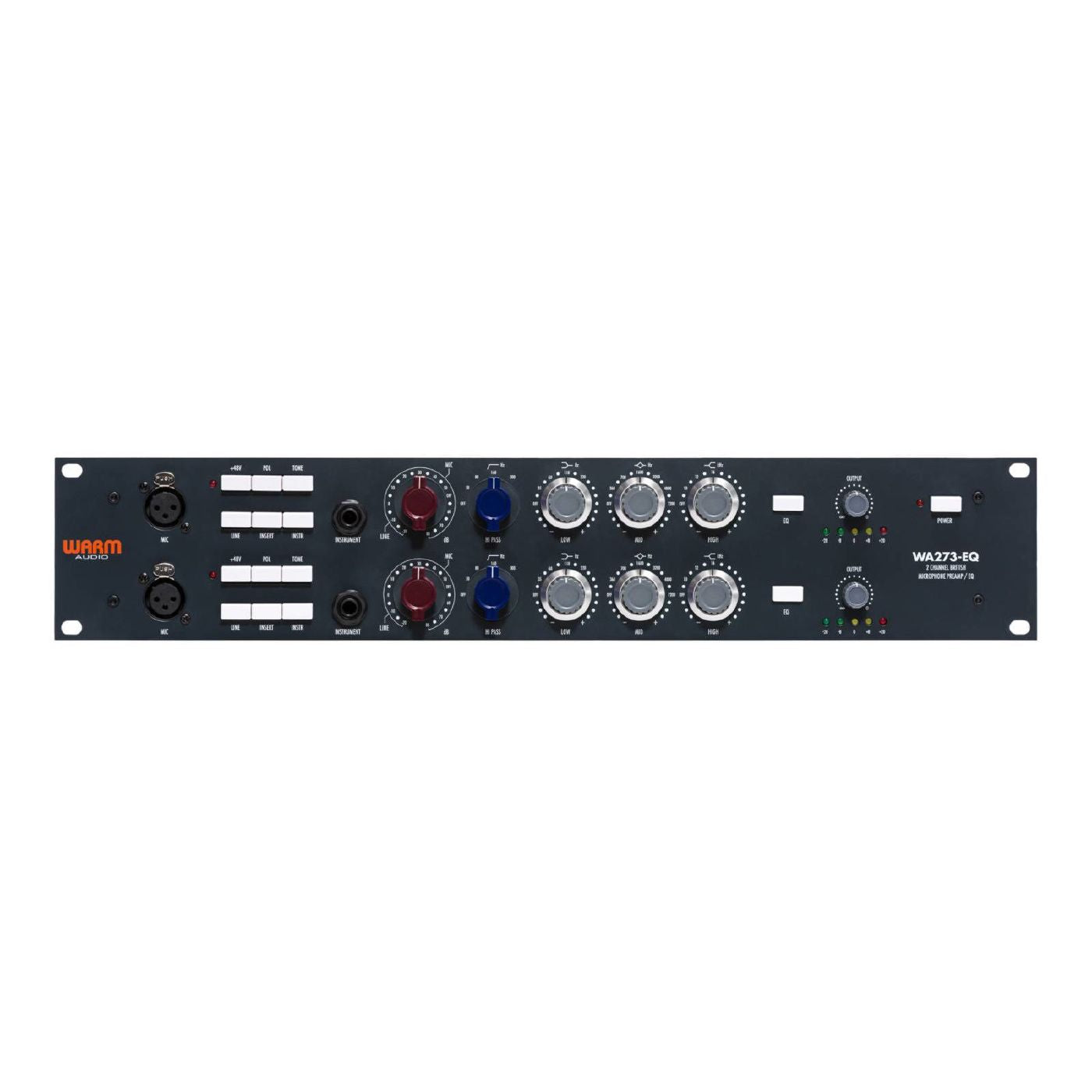 Warm Audio WA273-EQ 2 Channel British Microphone Preamp with EQ (WA273EQ)