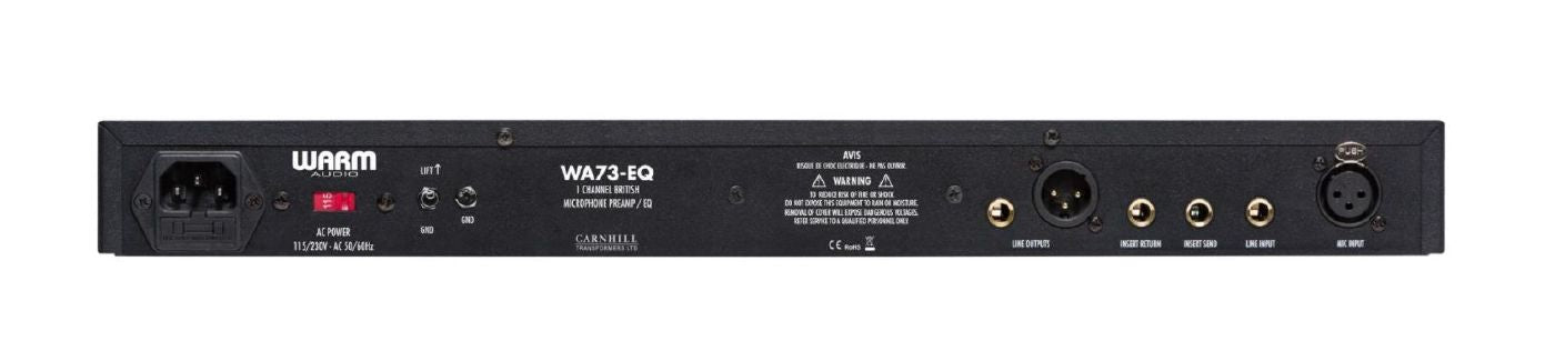 Warm Audio WA73-EQ Channel British Microphone Preamp with EQ (WA73EQ)