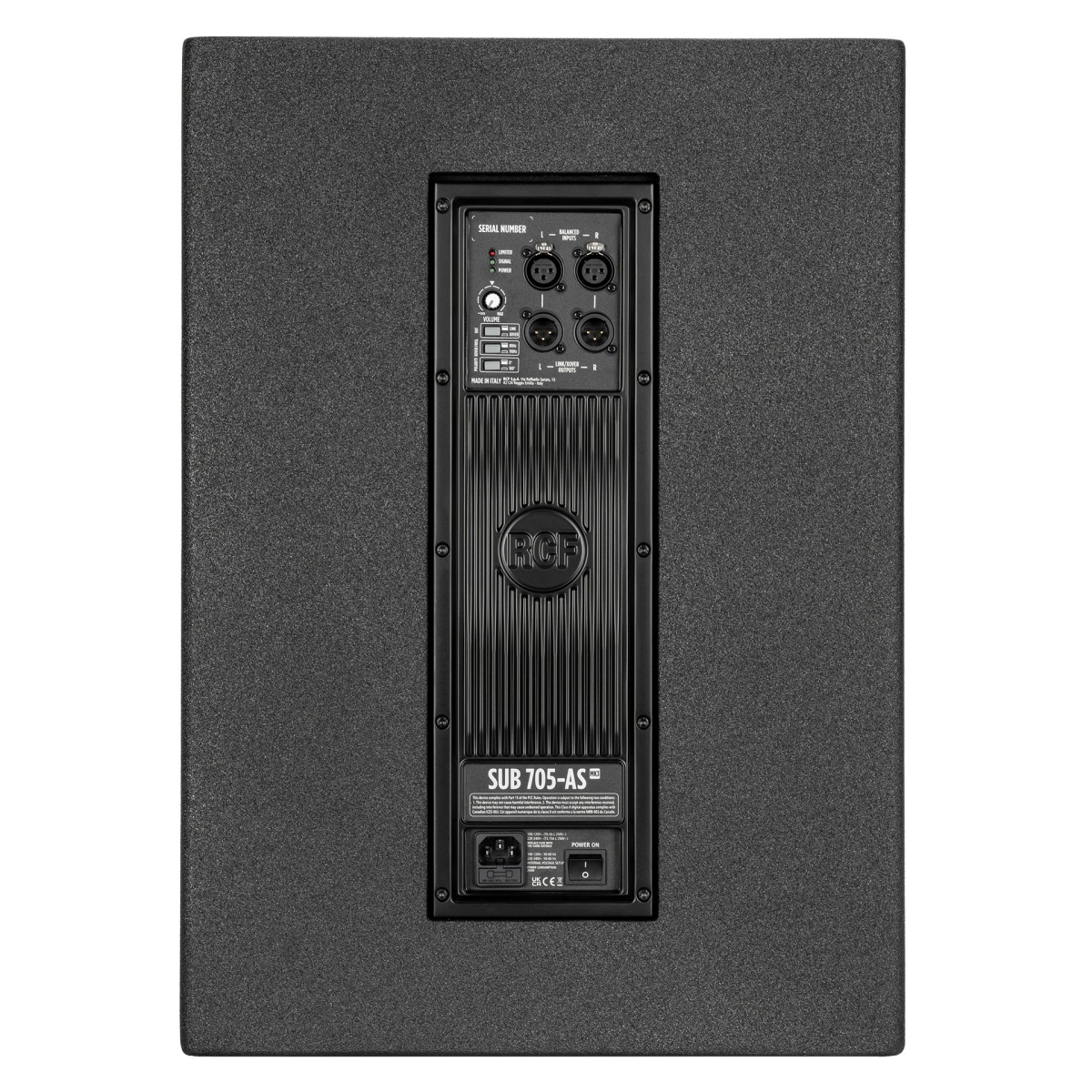 RCF SUB705ASMK3 Powered 15 Subwoofer