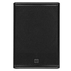 RCF SUB705ASMK3 powered 15-inch subwoofer with sleek black enclosure, showcasing its professional audio equipment design.