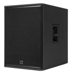 RCF SUB708ASMK3 18-inch powered subwoofer with durable enclosure and control panel, designed for professional audio setups.