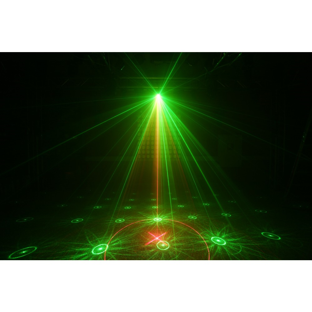 Beamz Surtur II Double R/G Laser with Blue LED