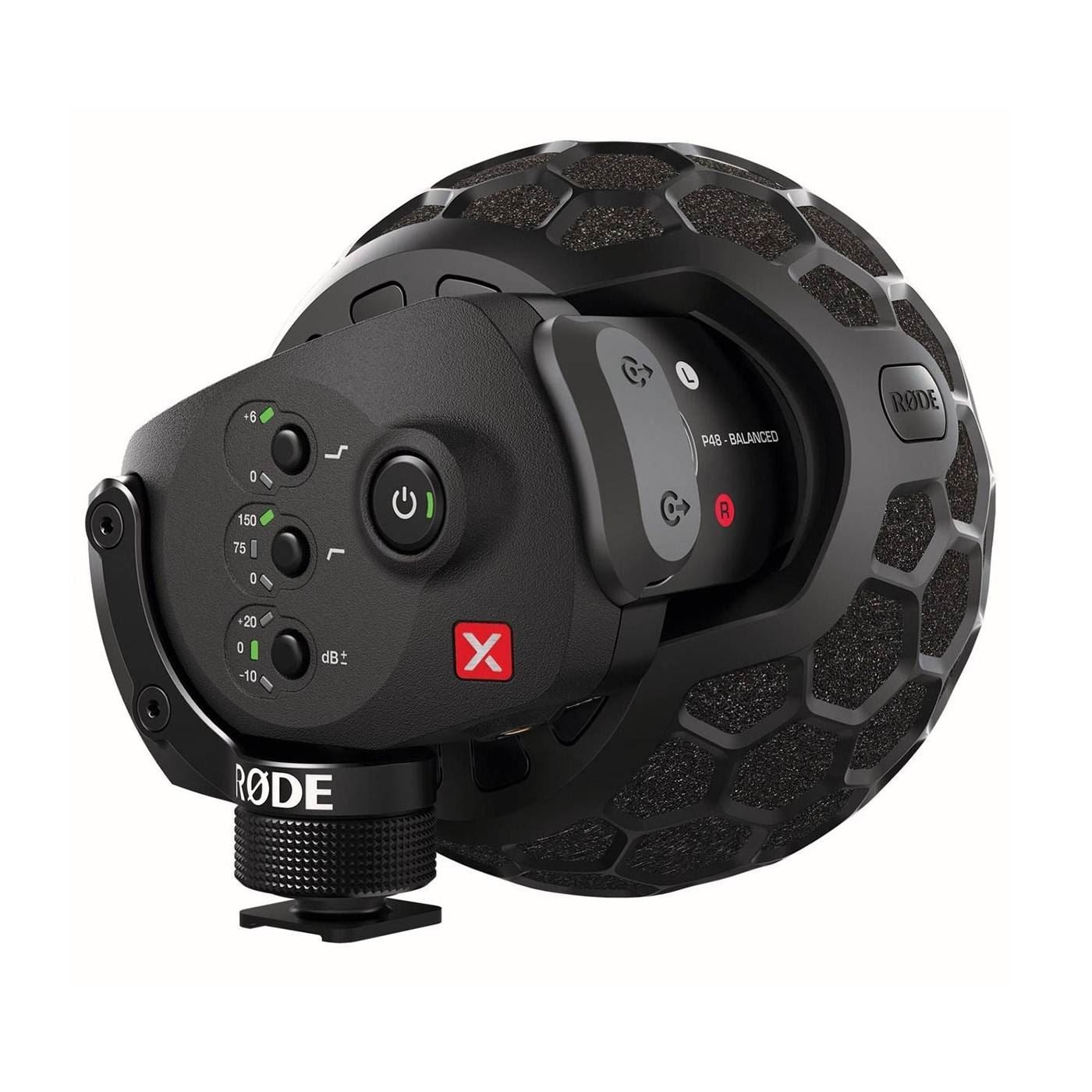 Rode Stereo VideoMic X Broadcast-grade Stereo On-Camera Condenser Microphone