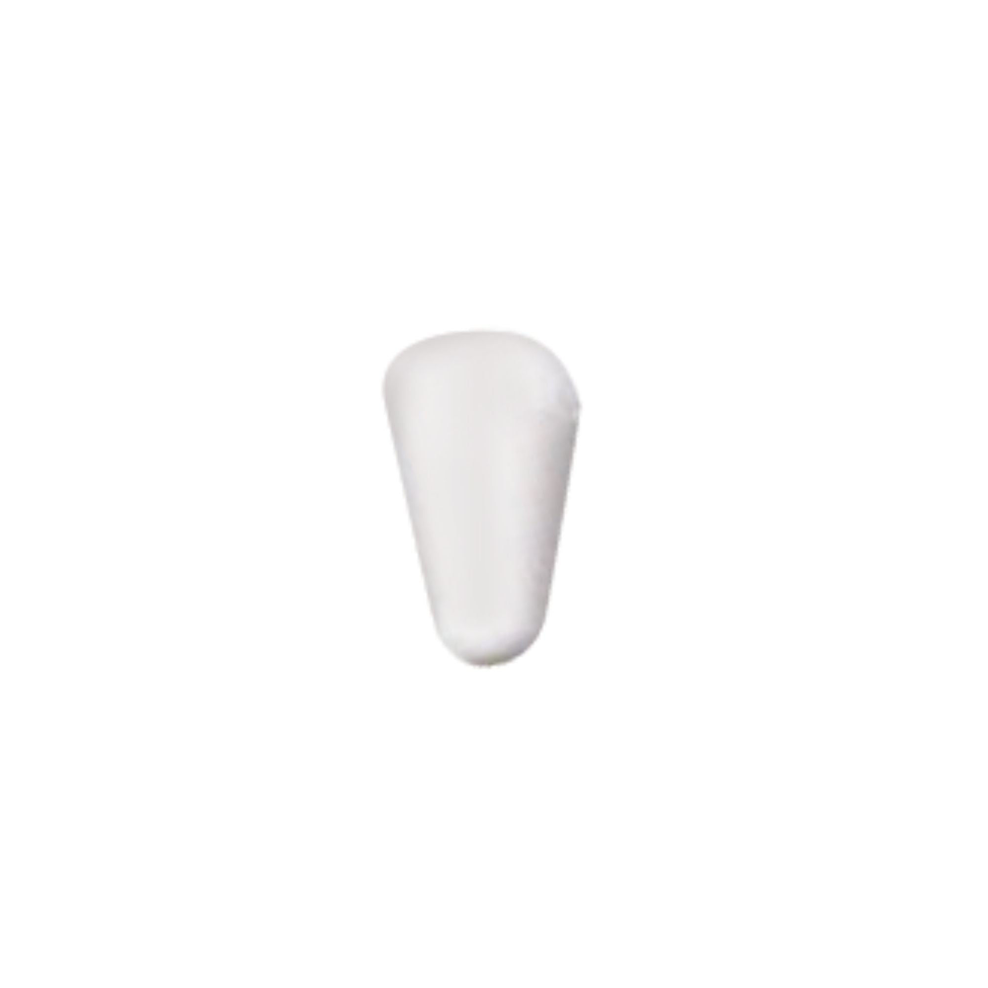 White AMS 5-way slide switch with knob for guitar parts, shown in close-up on a white background.
