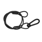 Event 4mm Black Safety Wire 120KG PVC Coated