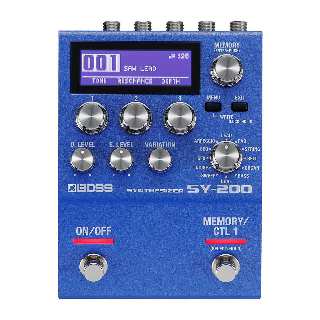 BOSS SY200 Synthesizer Guitar Pedal