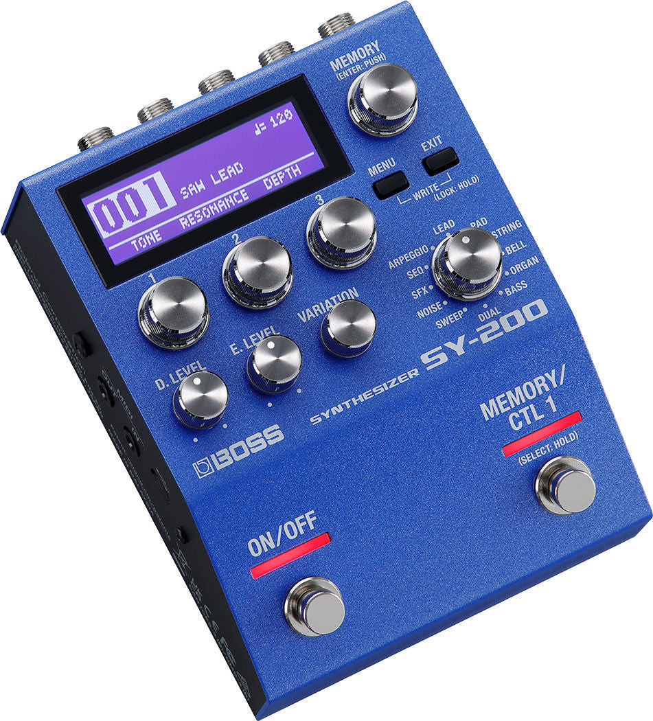 BOSS SY200 Synthesizer Guitar Pedal