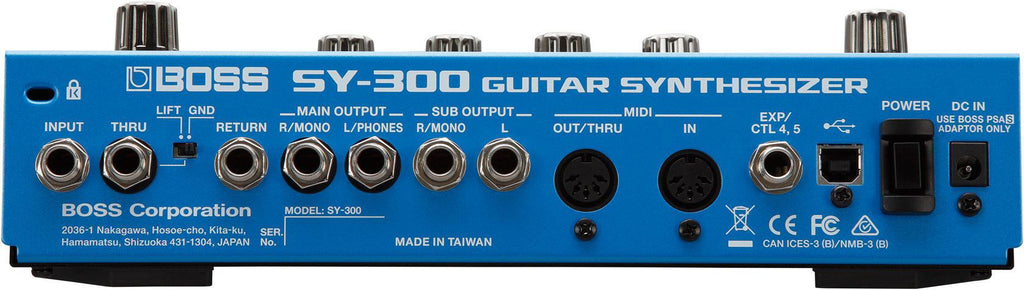 BOSS SY-300 Guitar Sythesizer Effects Pedal