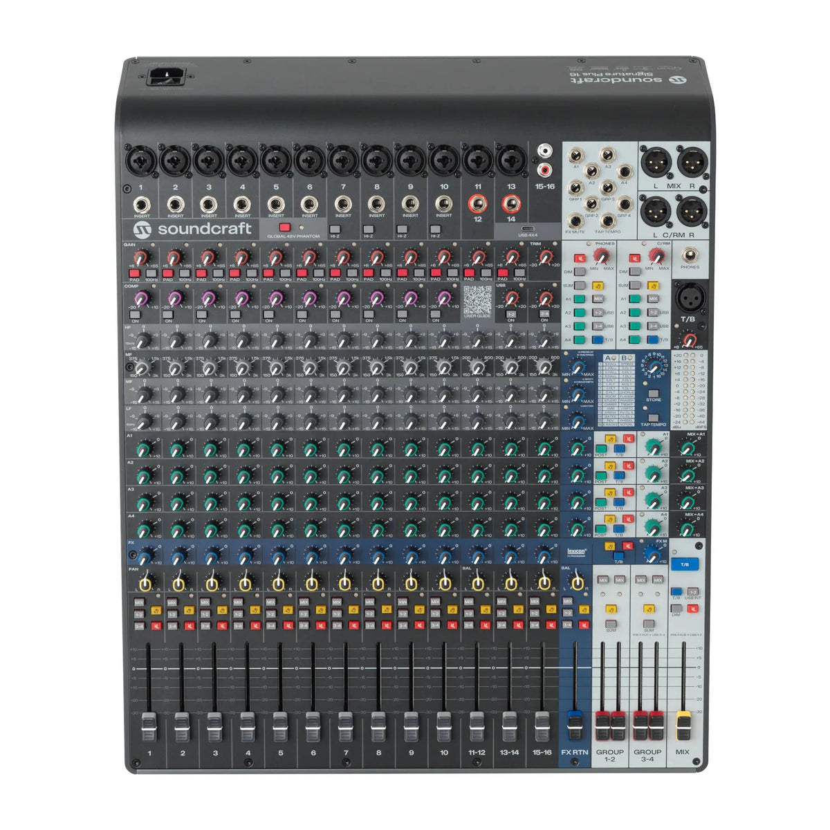 Soundcraft Signature Plus 16 16-Channel Analogue Mixer